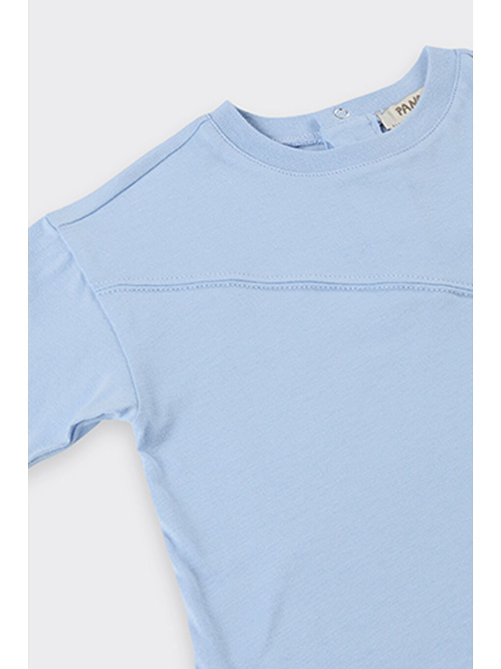 Erkek Bebek Cepli Mavi Tişört-3