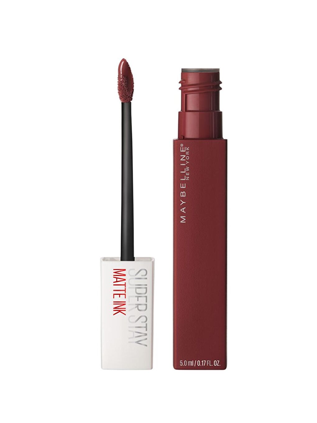 MAYBELLINE NEWYORK Bordo Super Stay Matte Ink Likit Mat Ruj - 50 Voyager (Bordo) - 2