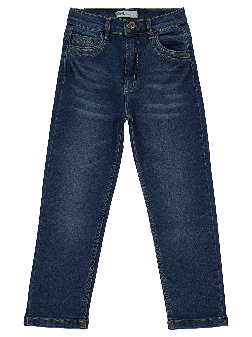 Boys Erkek Çocuk Pantolon 10-13 Yaş Koyu Mavi