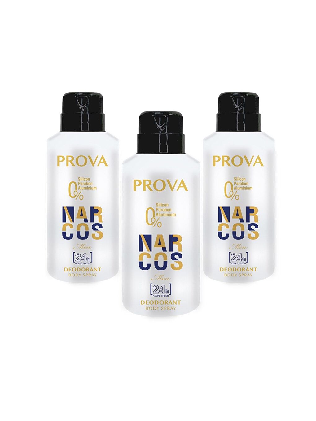 Prova Narcos Erkek Deodorant 150 ml 3 Adet