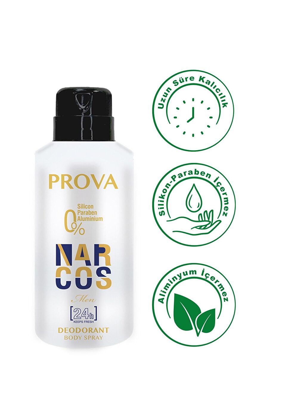 Prova Narcos Erkek Deodorant 150 ml 3 Adet - 3