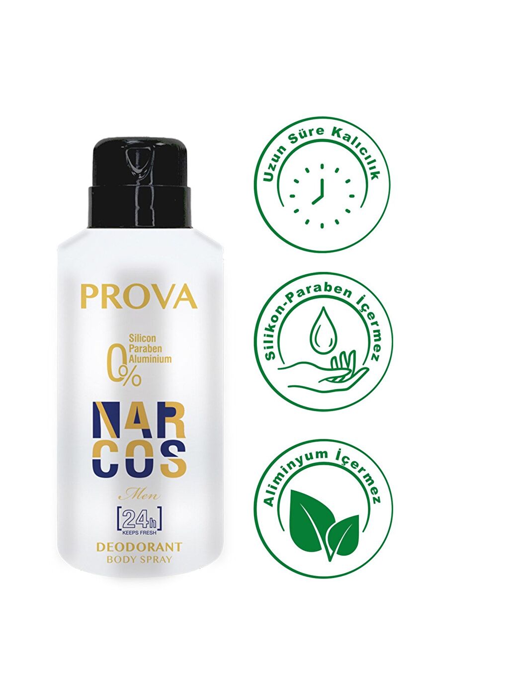 Prova Narcos Erkek Deodorant 150 ml 6 Adet - 3