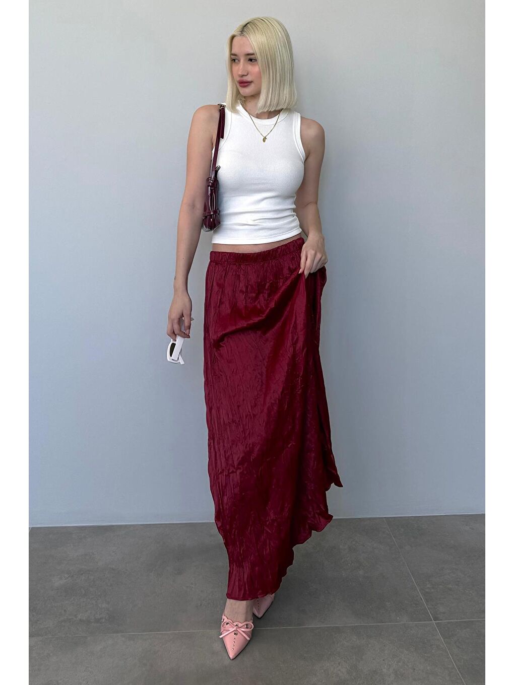 Beyaz Kalın Askılı Regular Kesim Basic Atlet Mg2059-2