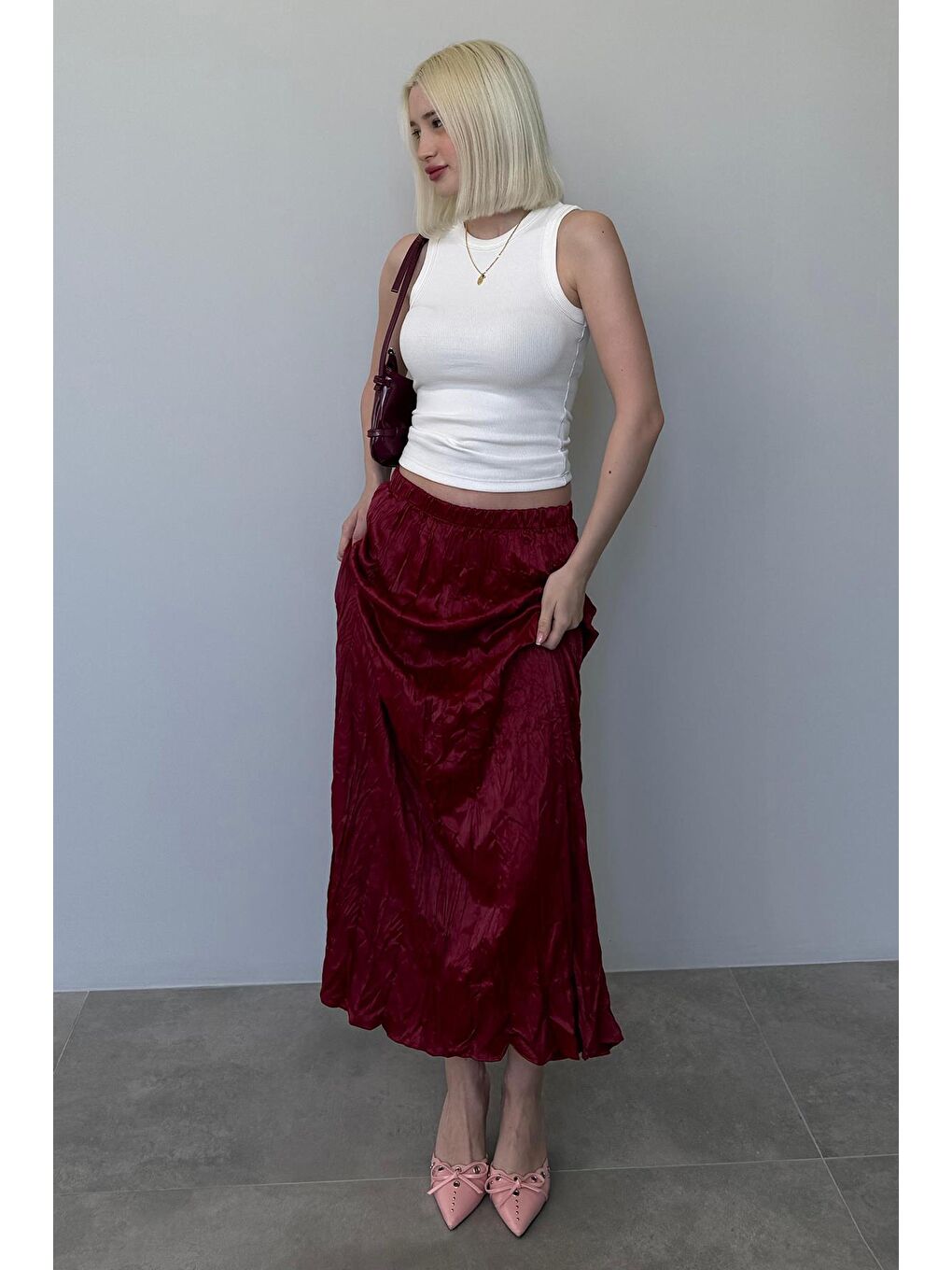 Beyaz Kalın Askılı Regular Kesim Basic Atlet Mg2059-4