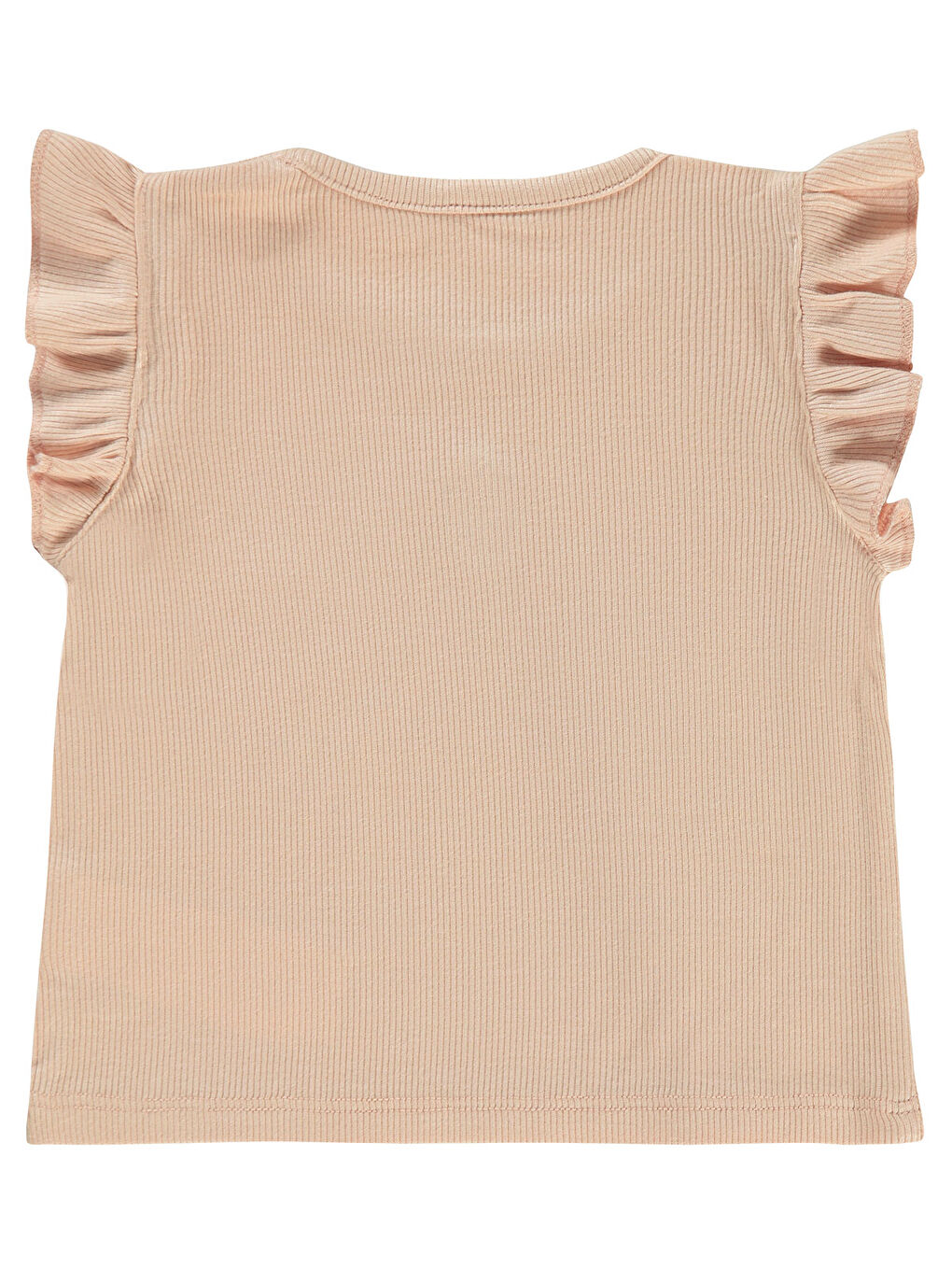 Pembe Baby Kız Bebek Tişört 6-18 Ay Pudra-1