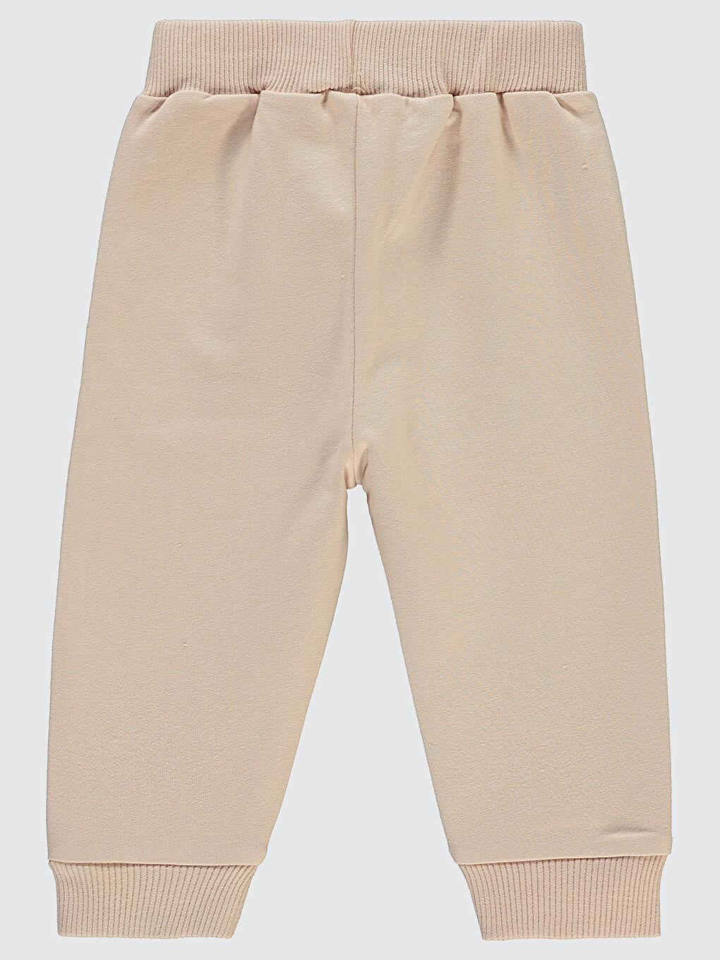 Pembe Baby Kız Bebek Patiksiz Tek Alt 6-18 Ay Pudra-1