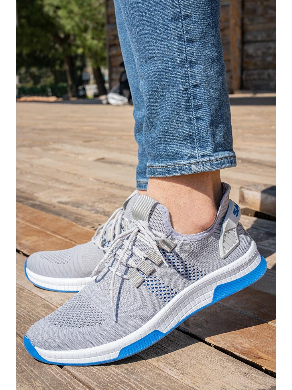 Huron 3FX Mavi Erkek Spor Ayakkabı-1