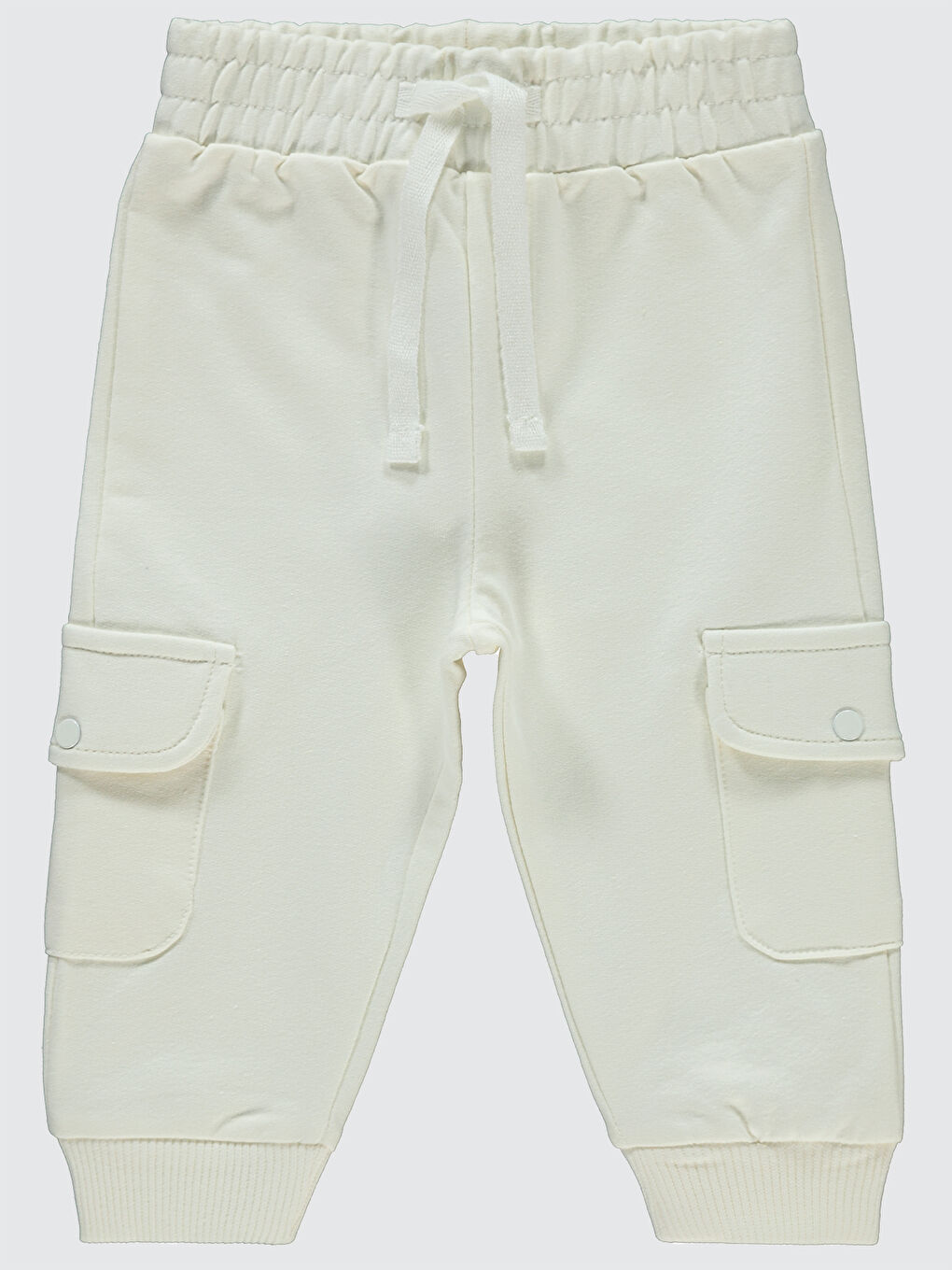 Baby Kız Bebek Patiksiz Tek Alt 6-18 Ay Ekru