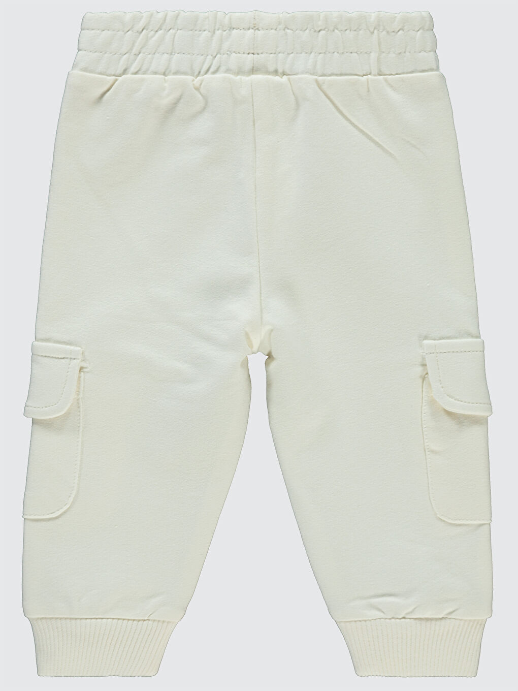 Baby Kız Bebek Patiksiz Tek Alt 6-18 Ay Ekru-1