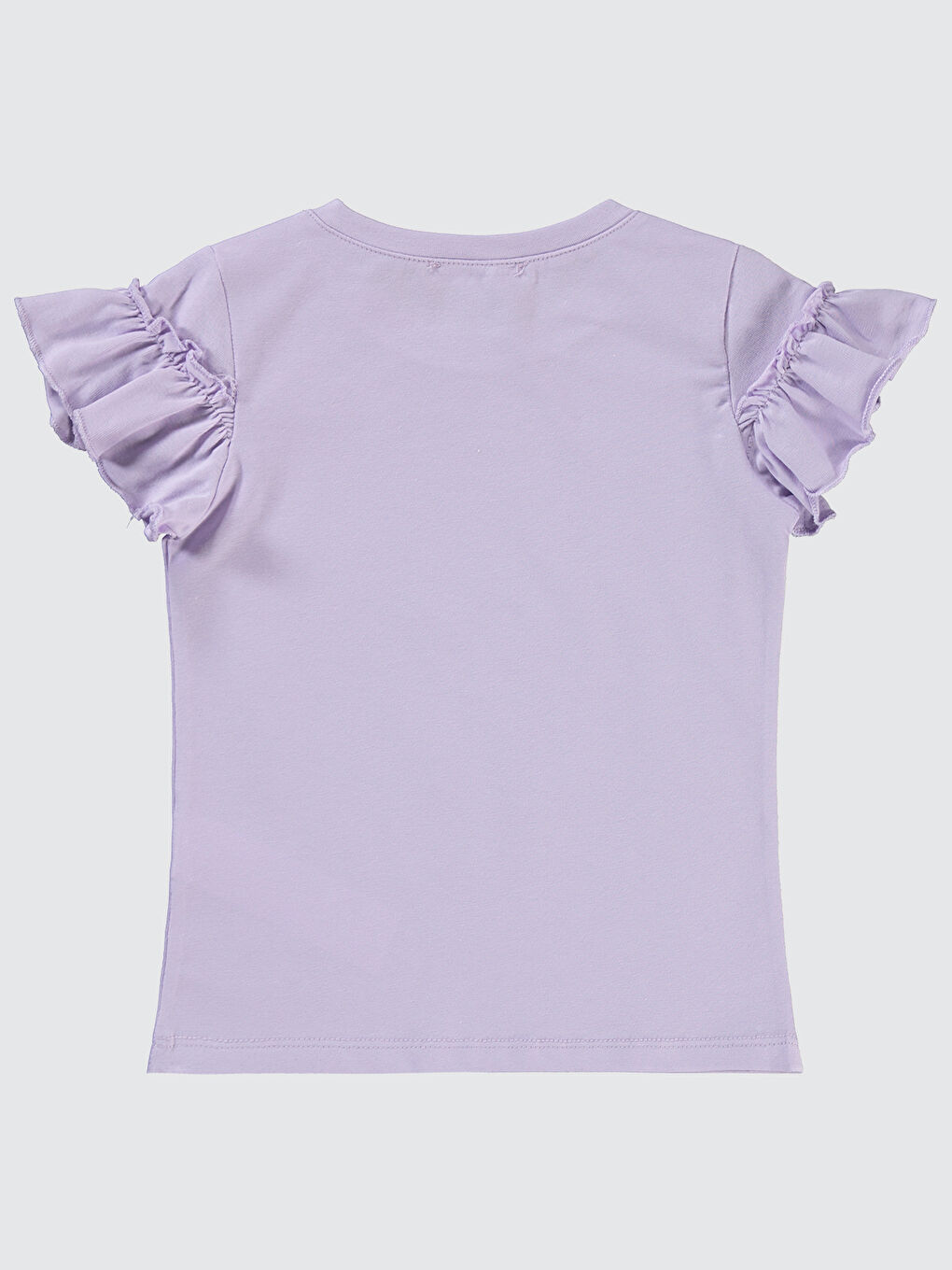 Mor Girls Kız Çocuk Tişört 2-5 Yaş Nazik Lavanta-1