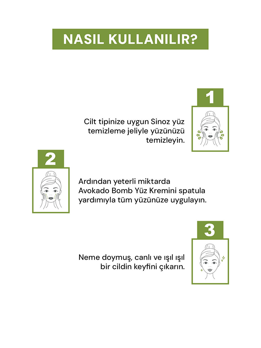 Avokado Bomb Canlandırıcı Nemlendirici Yüz Bakım Kremi 50 Ml-3