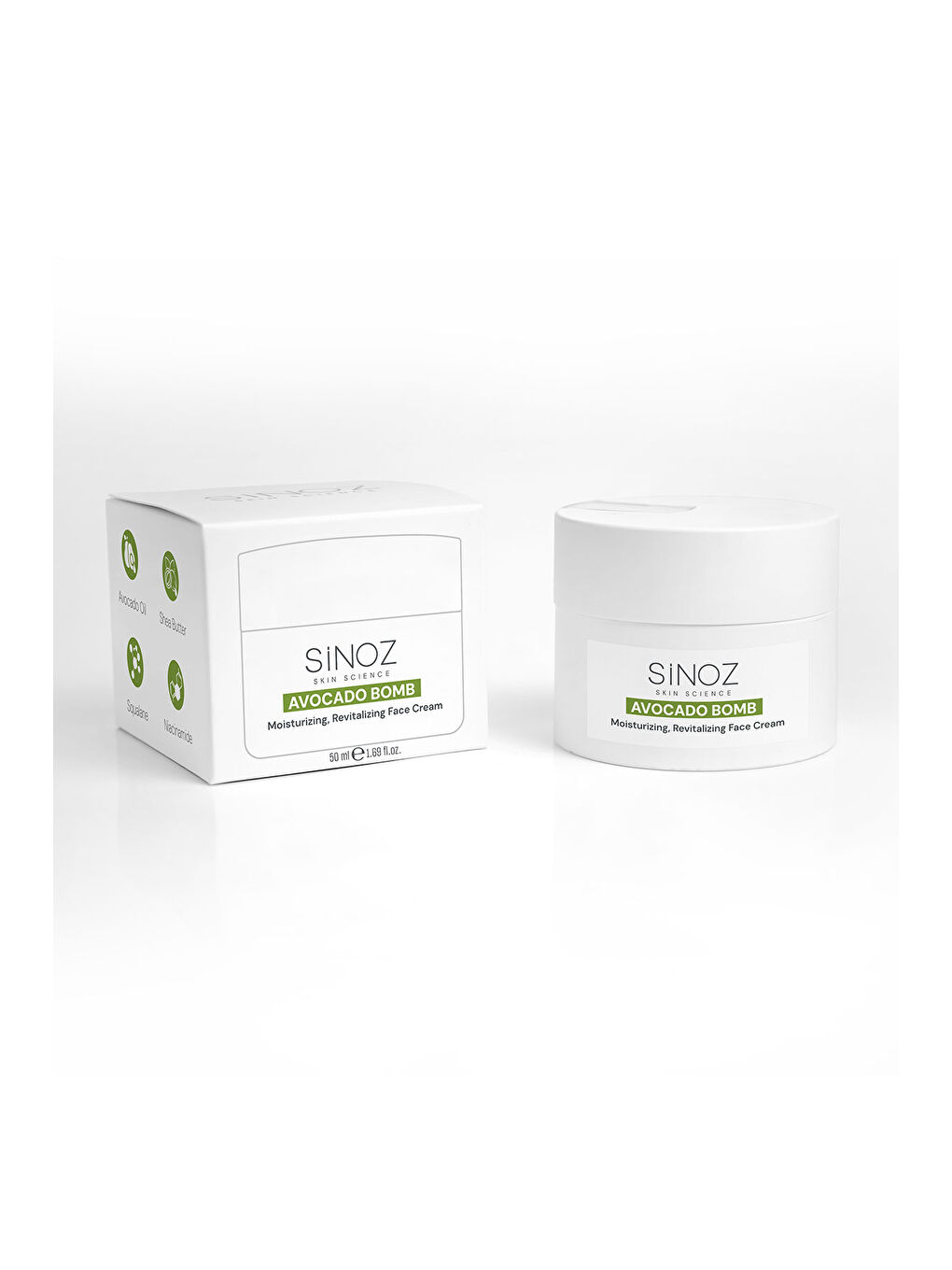 Avokado Bomb Canlandırıcı Nemlendirici Yüz Bakım Kremi 50 Ml-4