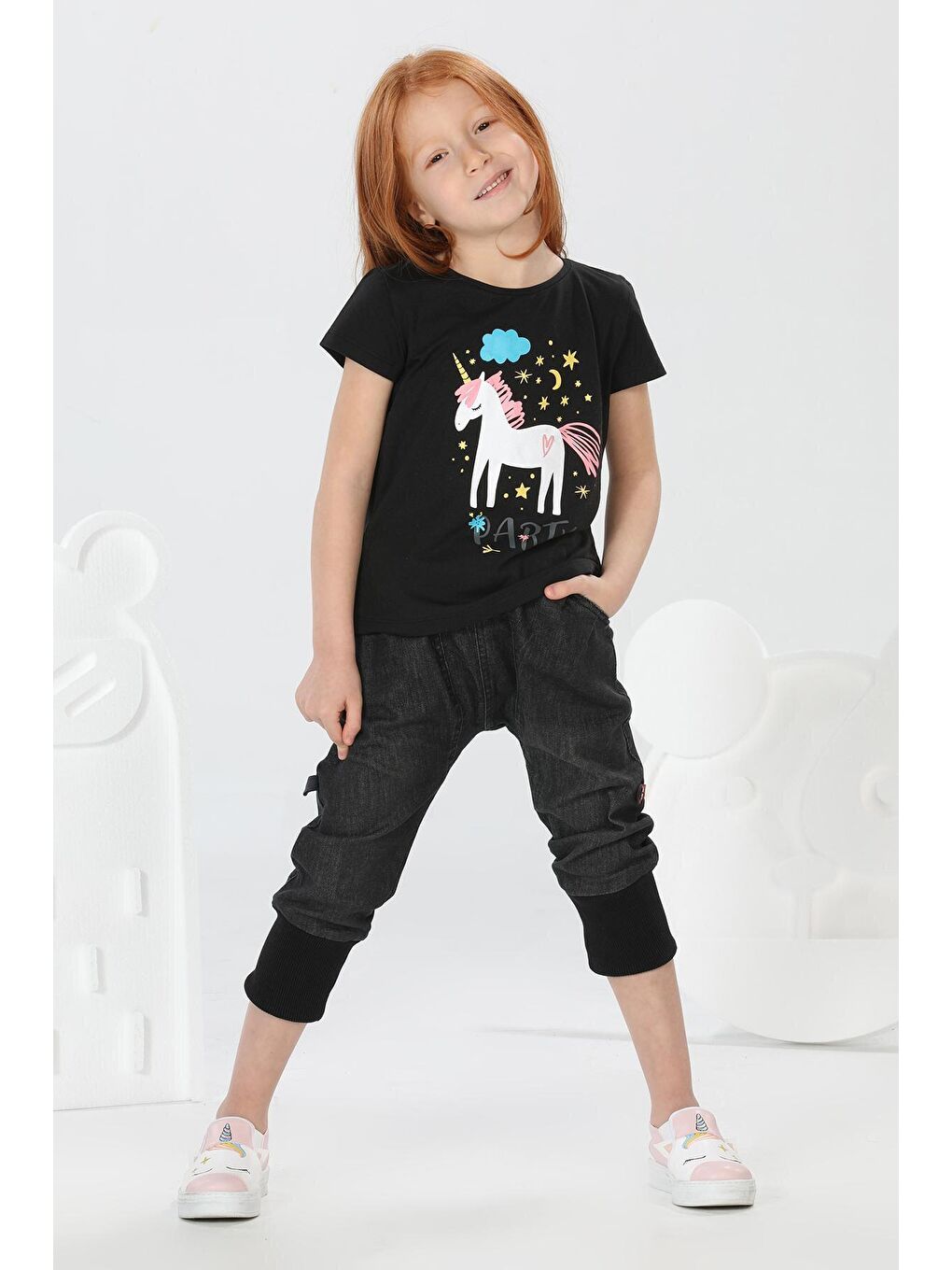 Siyah Kot+Tshirt Takım-1