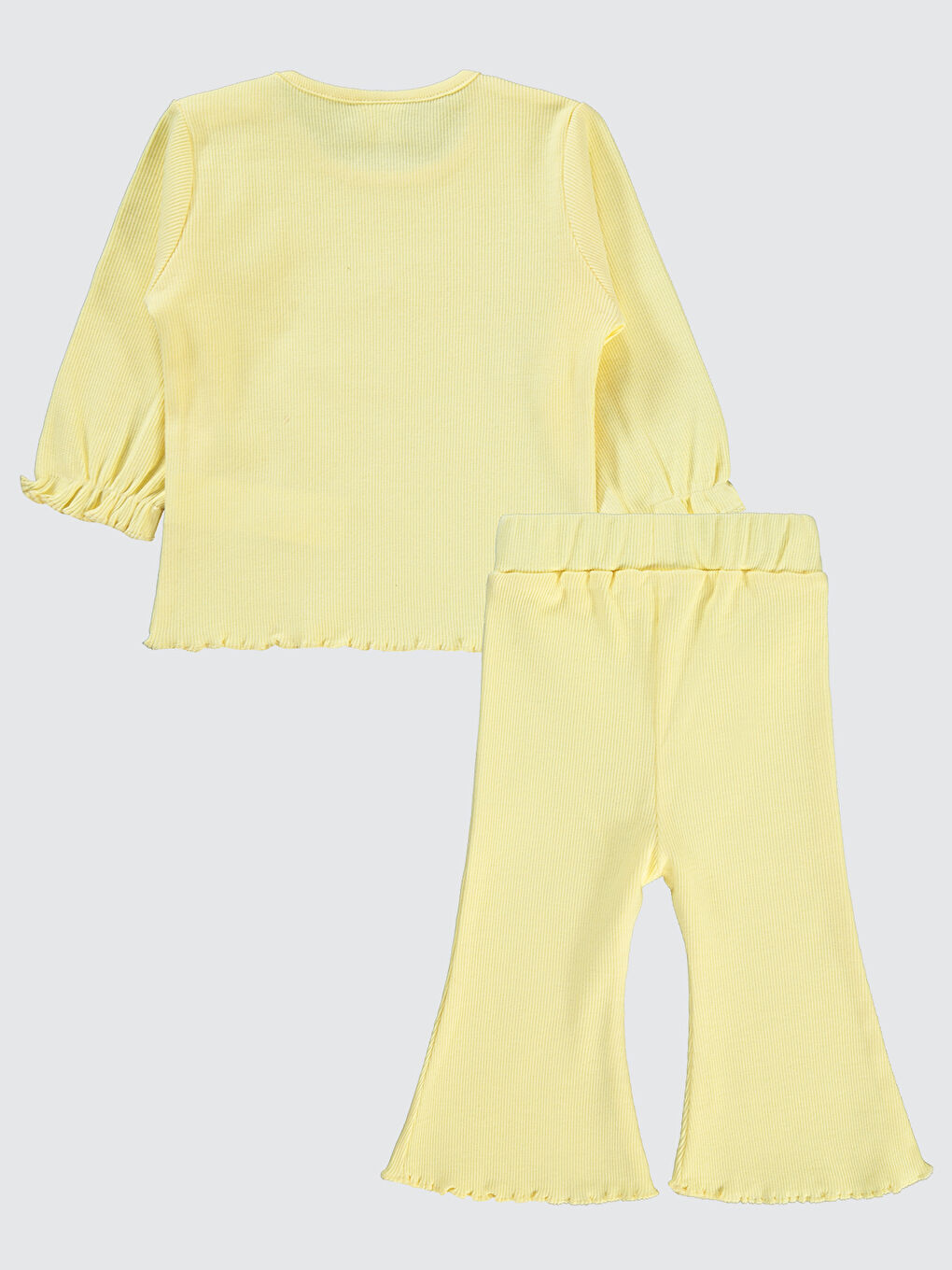 Baby Kız Bebek Takım 6-18 Ay Sarı-1