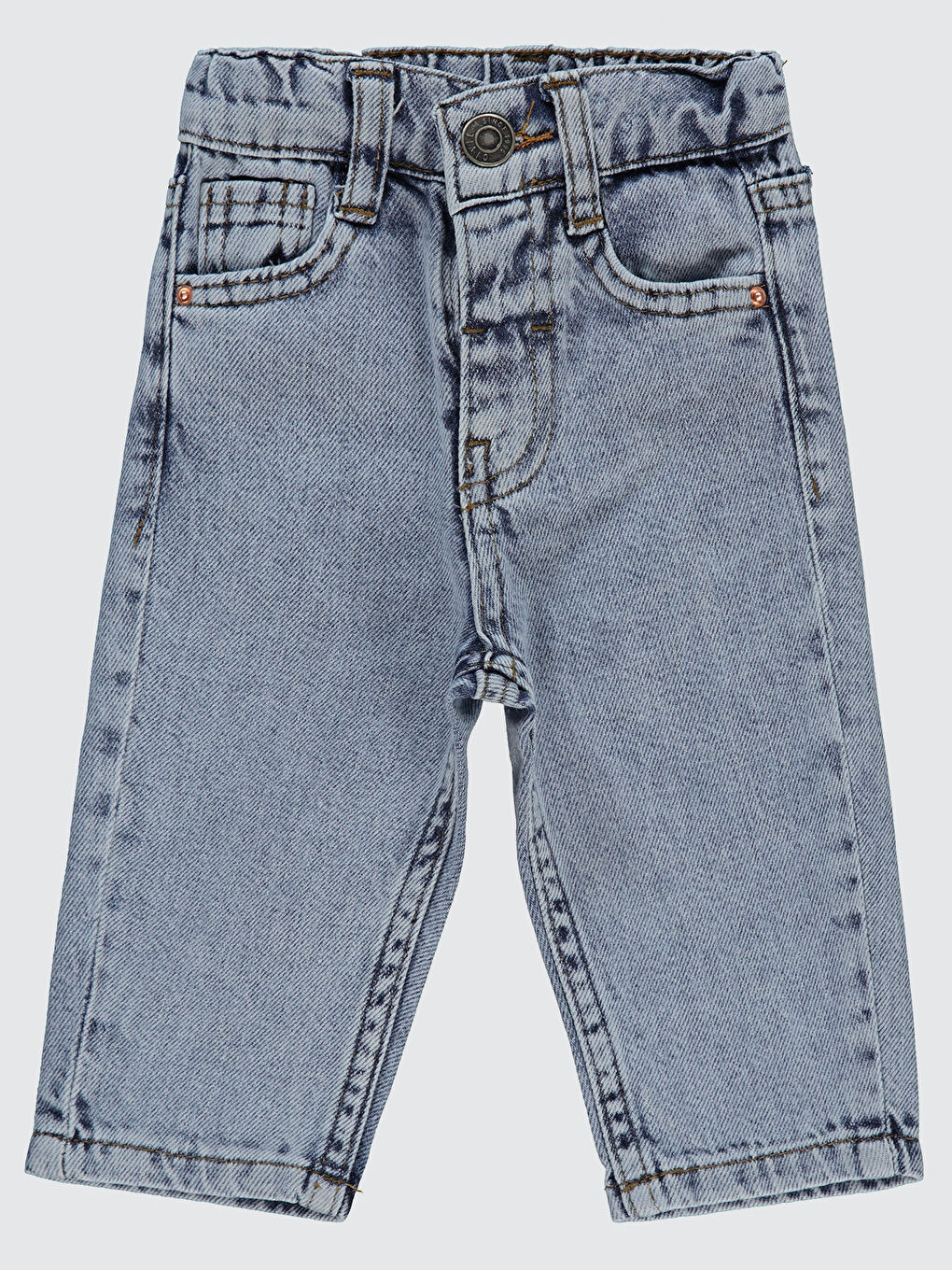 Baby Kız Bebek Pantolon 6-18 Ay Açık Mavi