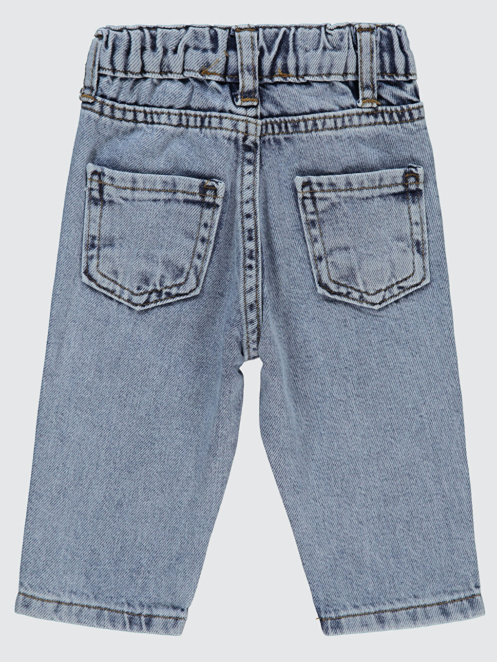 Baby Kız Bebek Pantolon 6-18 Ay Açık Mavi-1