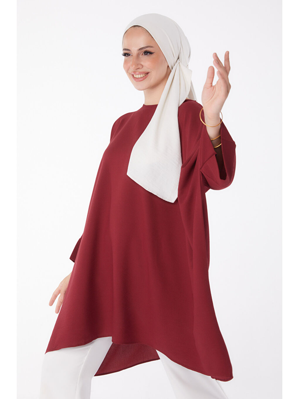 Tunik Bordo - 11408-2