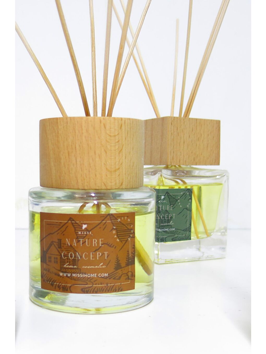 Kahverengi Nature Collection 200 cc Ahşap Kapaklı Patchouli Oda Kokusu-2