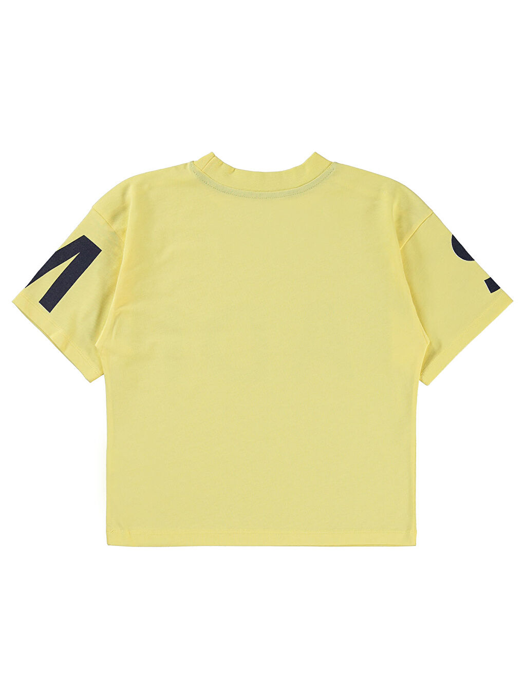 Boys Erkek Çocuk Tişört 6-9 Yaş Açık Sarı-1