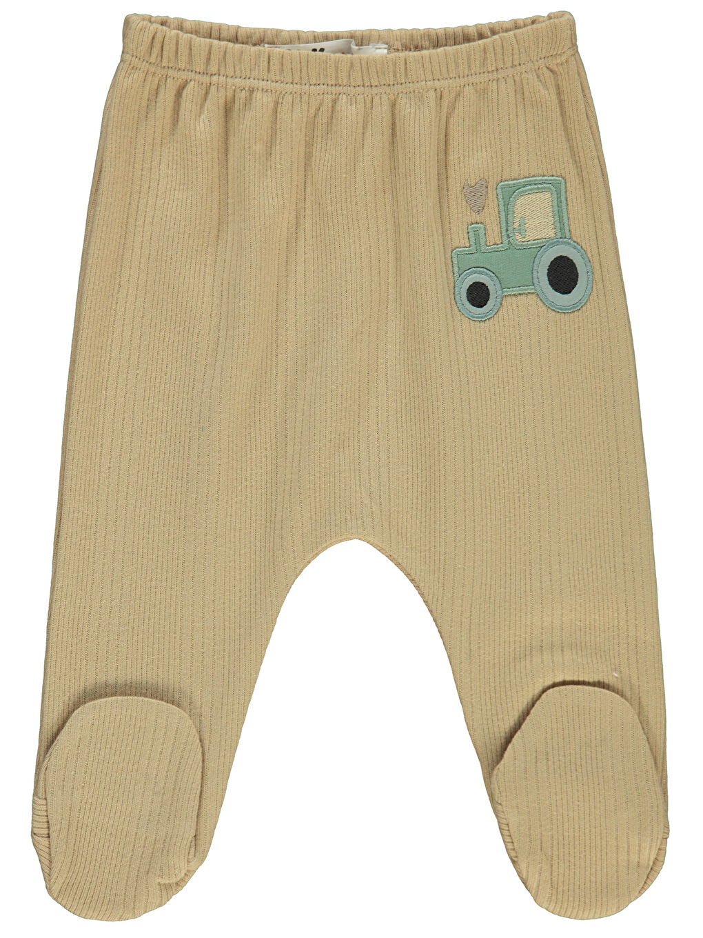 Kahverengi Baby Erkek Bebek Patikli Tek Alt 1-6 Ay Sütlükahve