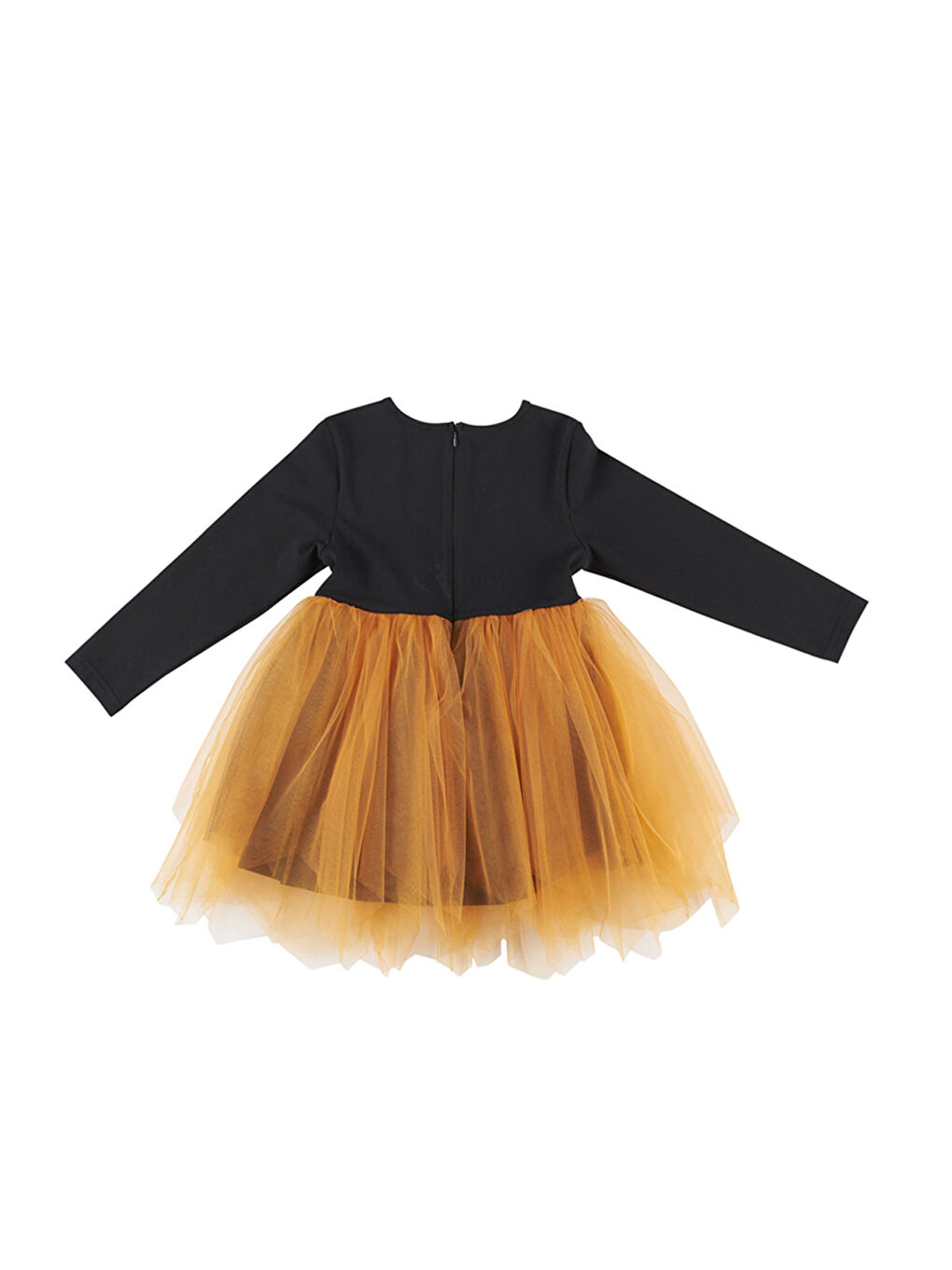 Kız Çocuk Pelerinli Siyah Abiye Elbise-1