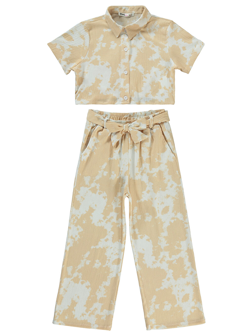 Girls Kız Çocuk Takım 6-9 Yaş Bej