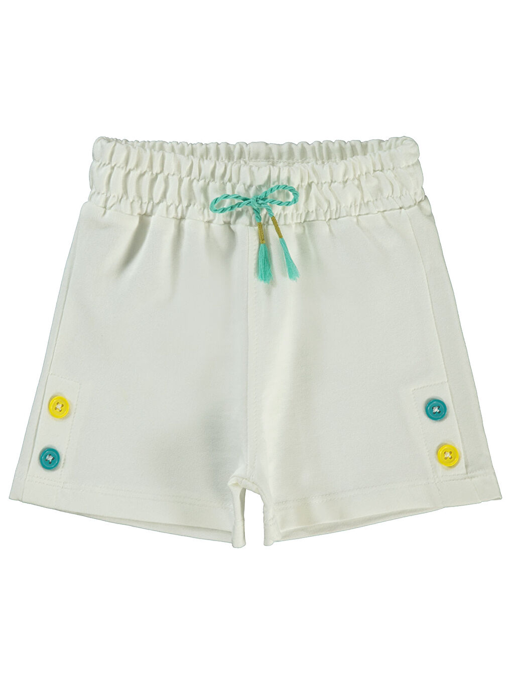 Girls Kız Çocuk Şort 2-5 Yaş Ekru