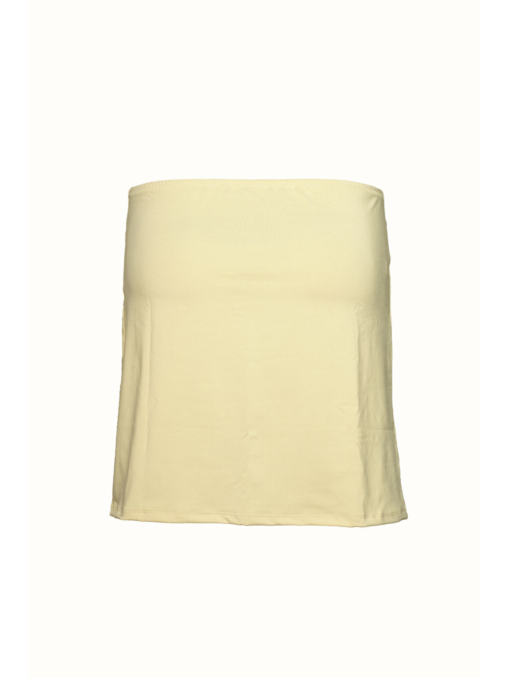 Bej C1505 Kadın Kısa Jüpon Ten-1