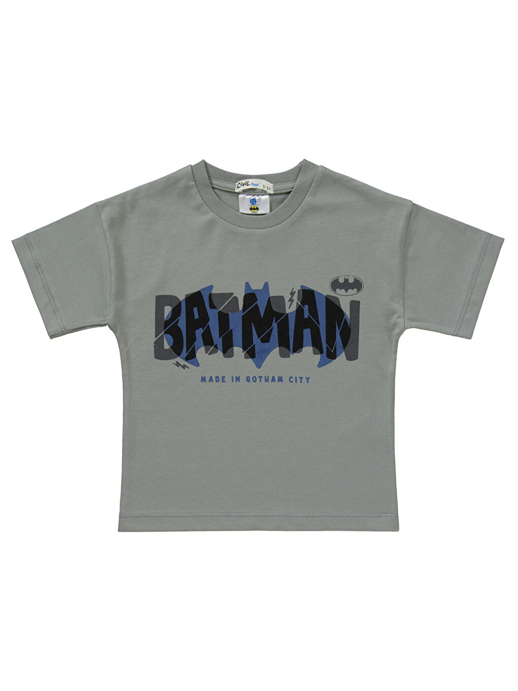 Erkek Çocuk Takım 2-5 Yaş Gri-2