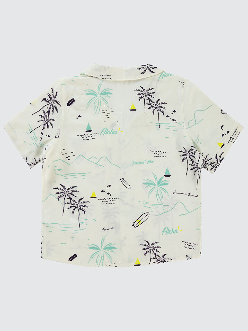 Boys Erkek Çocuk Gömlek 2-5 Yaş Beyaz-1