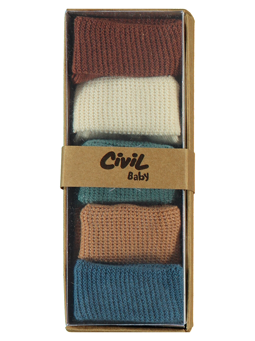 Baby Bebek 5'li Çorap 6-12 Ay Mavi-1