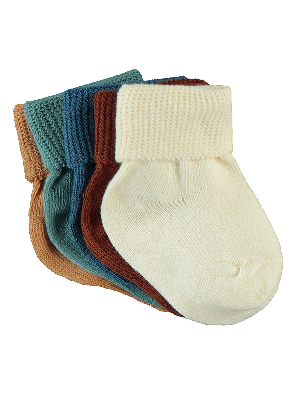 Baby Bebek 5'li Çorap 6-12 Ay Mavi-2