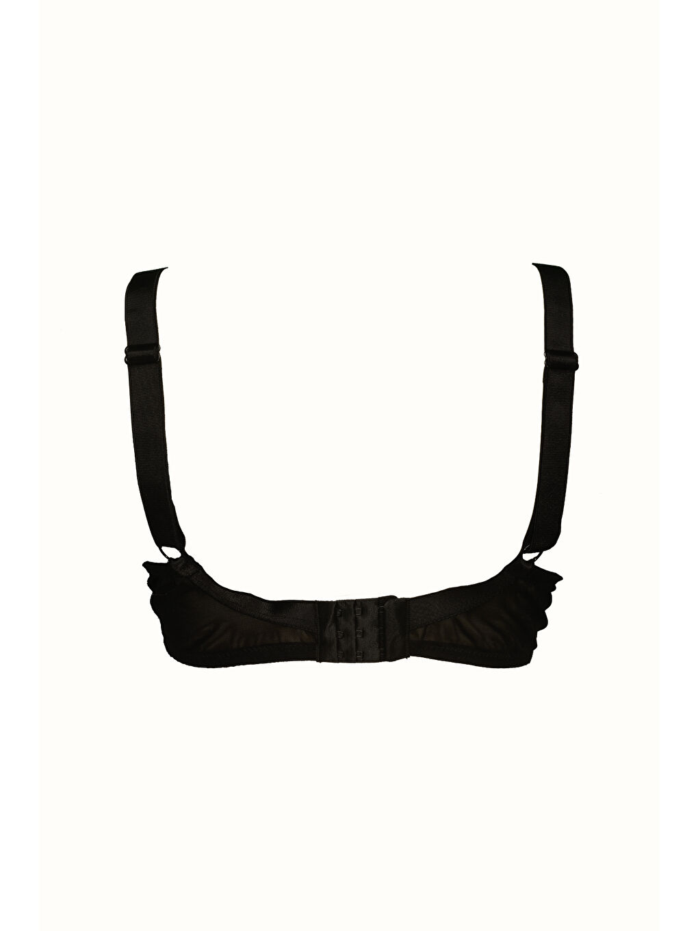 Dantelli Desteksiz Sütyen C18041 Siyah-1