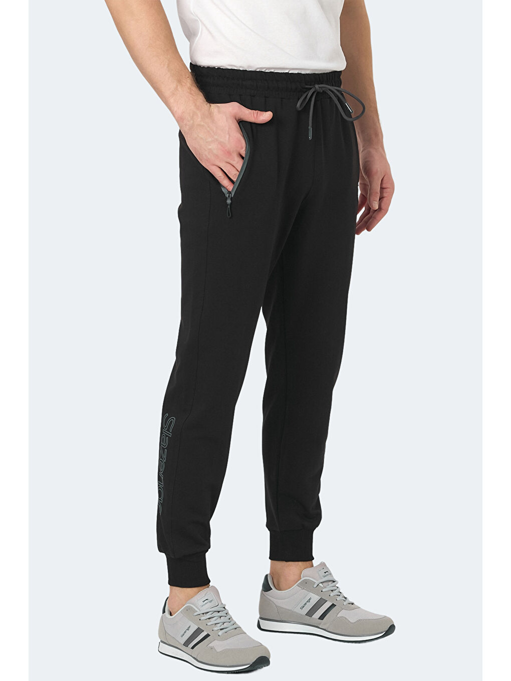 NEAL KTN Erkek Eşofman Altı Siyah-2