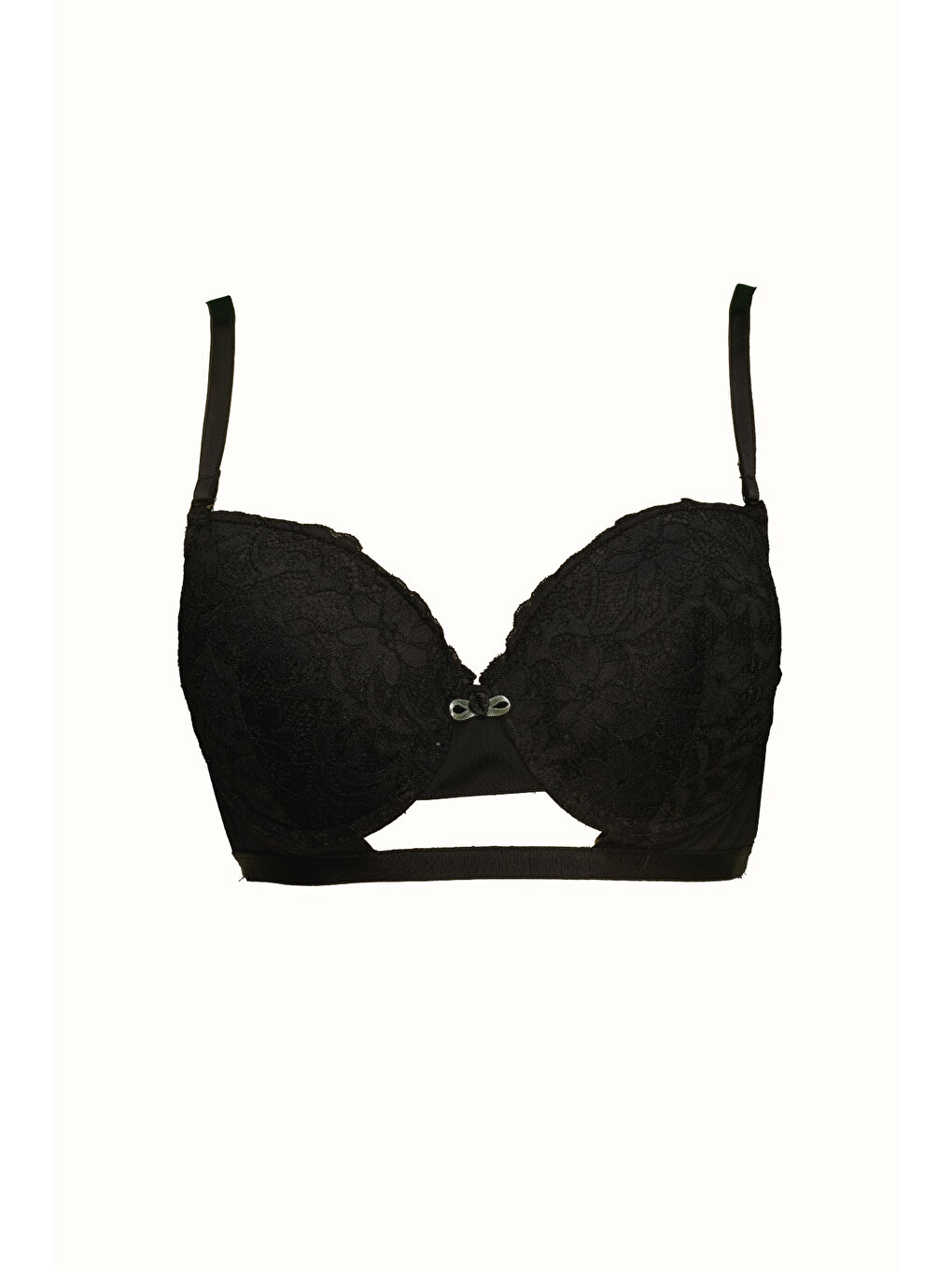 Desteksiz Sütyen Külot Takım C14159 Siyah