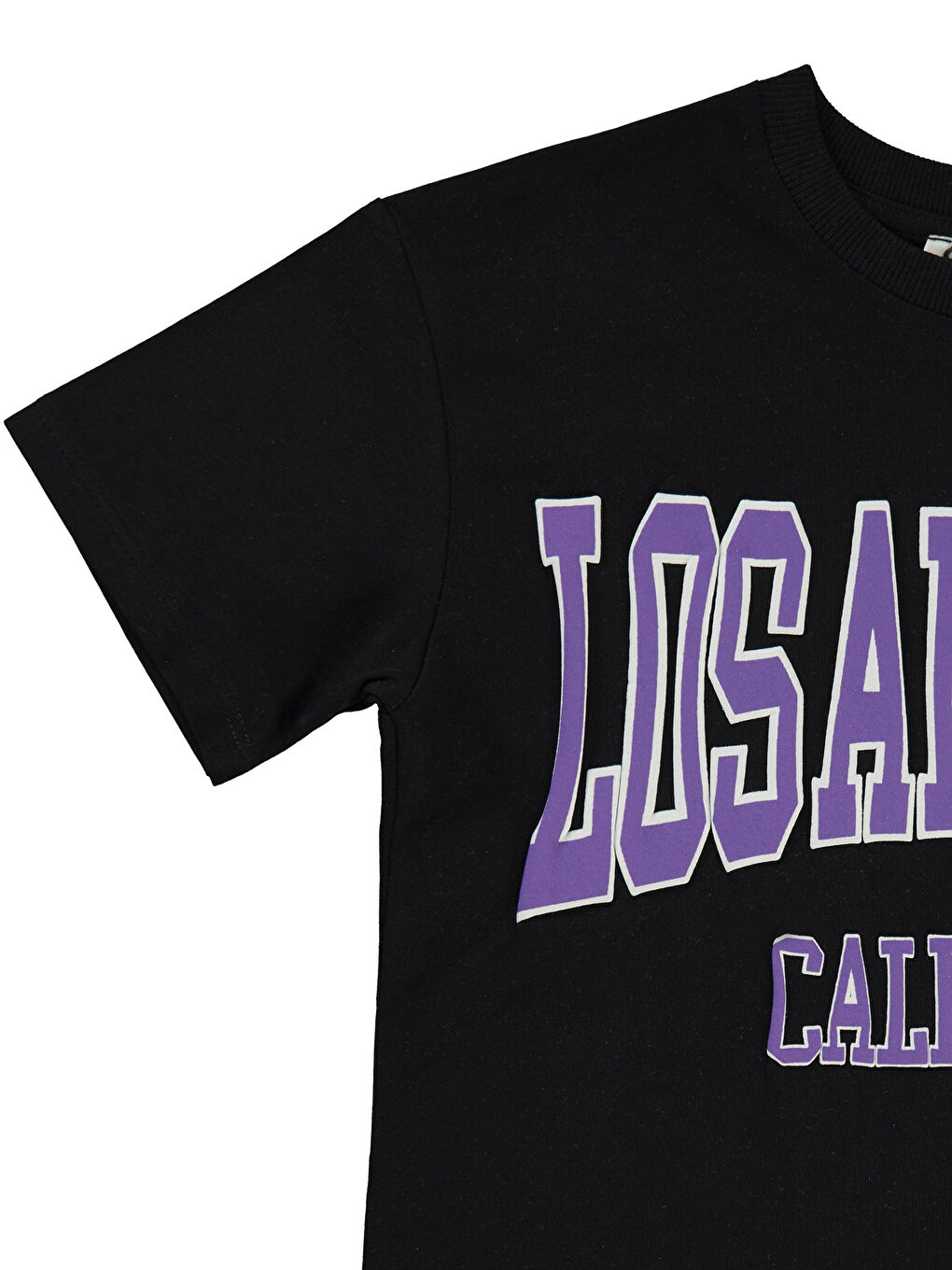 Girls Kız Çocuk Tişört 6-9 Yaş Siyah-1