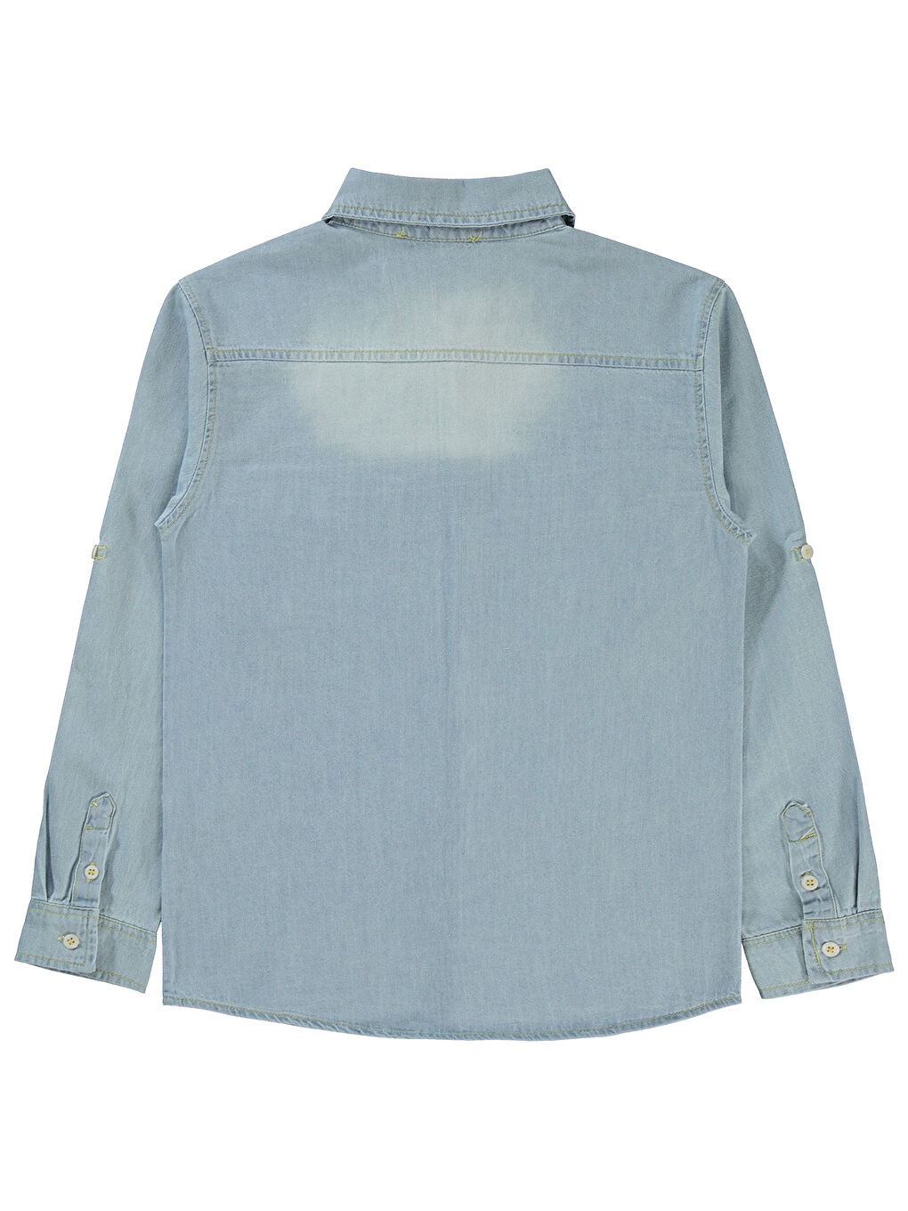 Boys Erkek Çocuk Gömlek 10-13 Yaş Açık Mavi-1