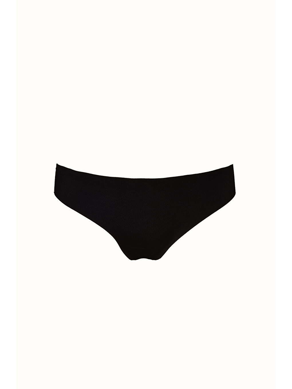 Lazer Kesim Dikişsiz String C19207 Siyah