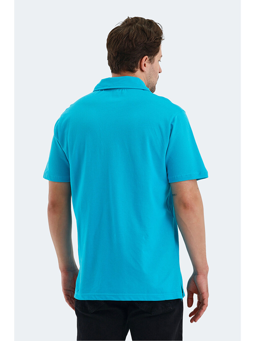 KLASSE Erkek Tişört Turkuaz-1