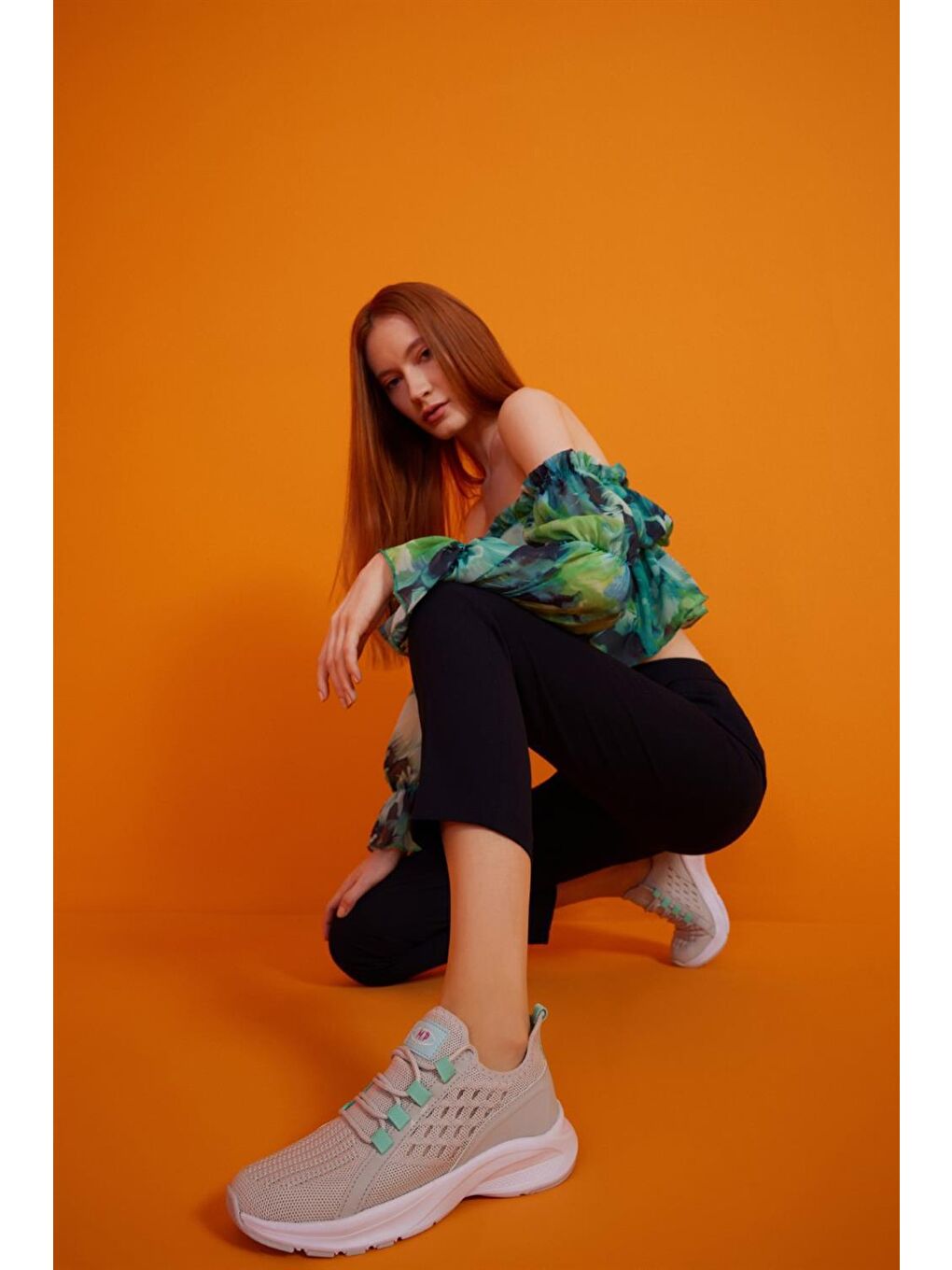 Kadin Gri Casual Ayakkabı-1