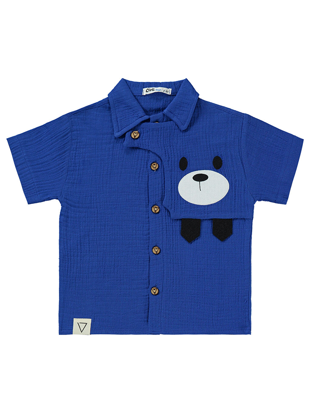 Boys Erkek Çocuk Takım 2-5 Yaş Saks Mavisi-2