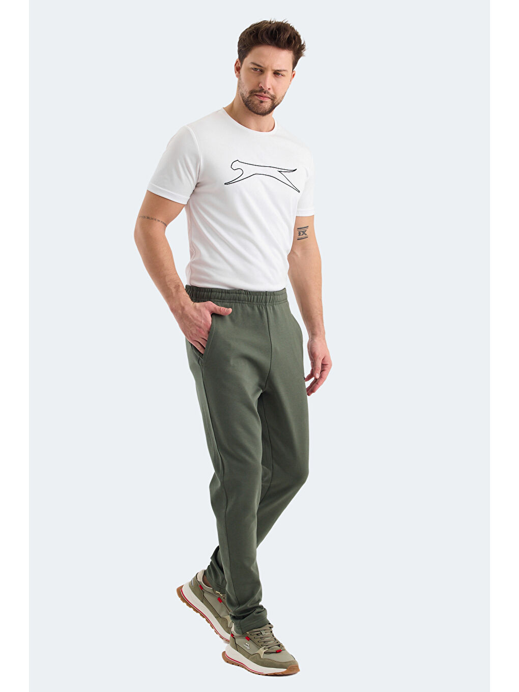 VALDIS Erkek Eşofman Altı Haki-6