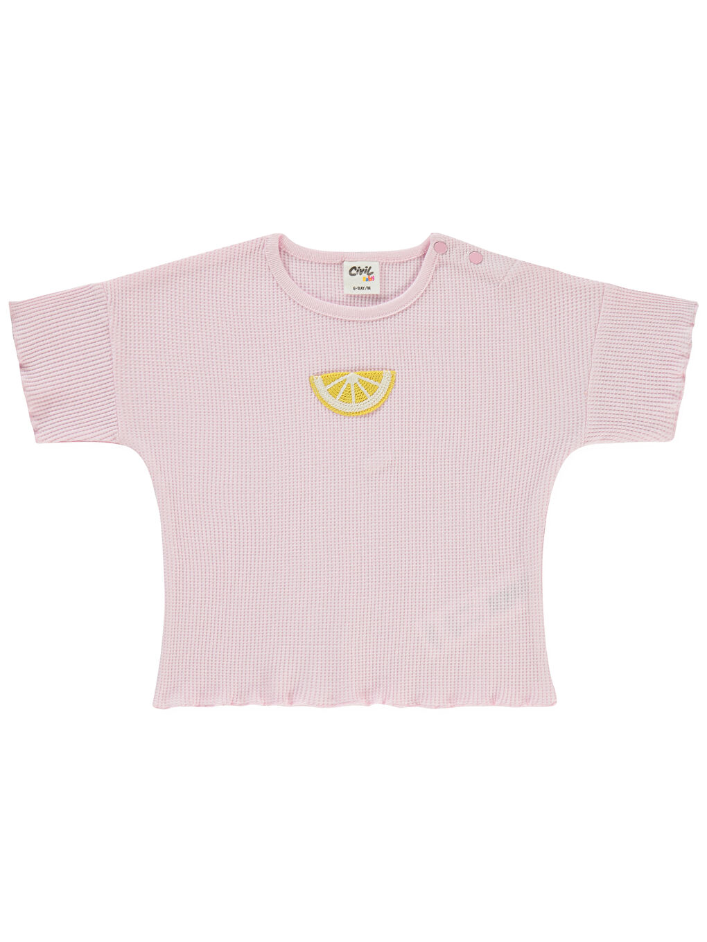 Baby Kız Bebek Tişört 6-18 Ay Pembe