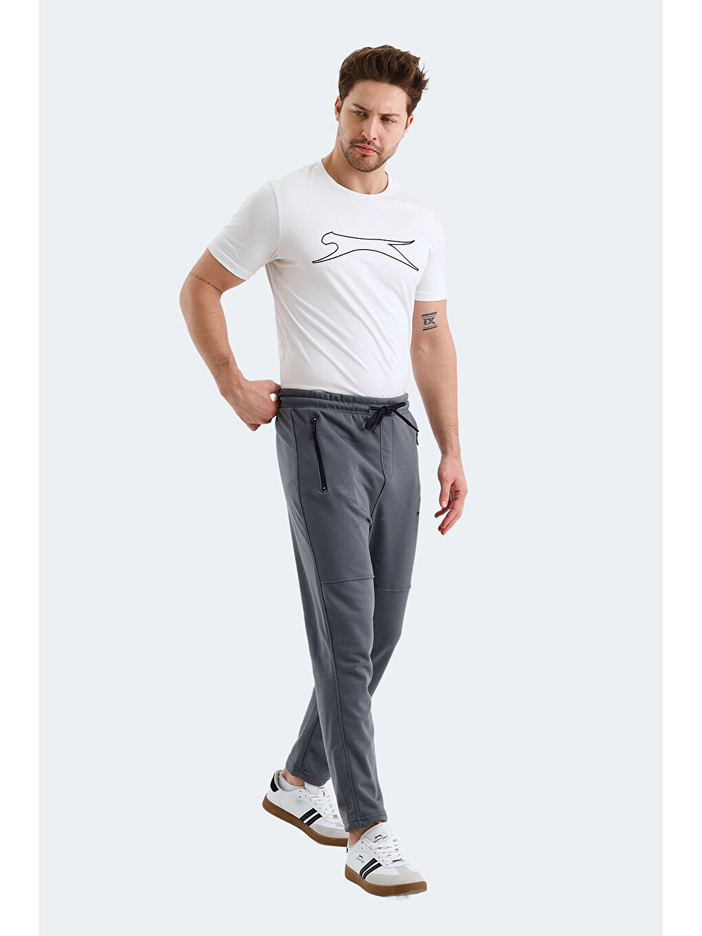 KENNARD Erkek Eşofman Altı Koyu Gri-6