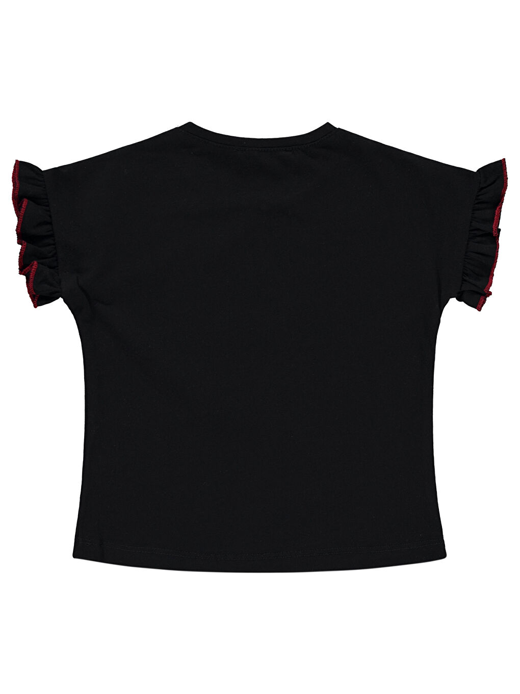 Girls Kız Çocuk Tişört 2-5 Yaş Siyah-1