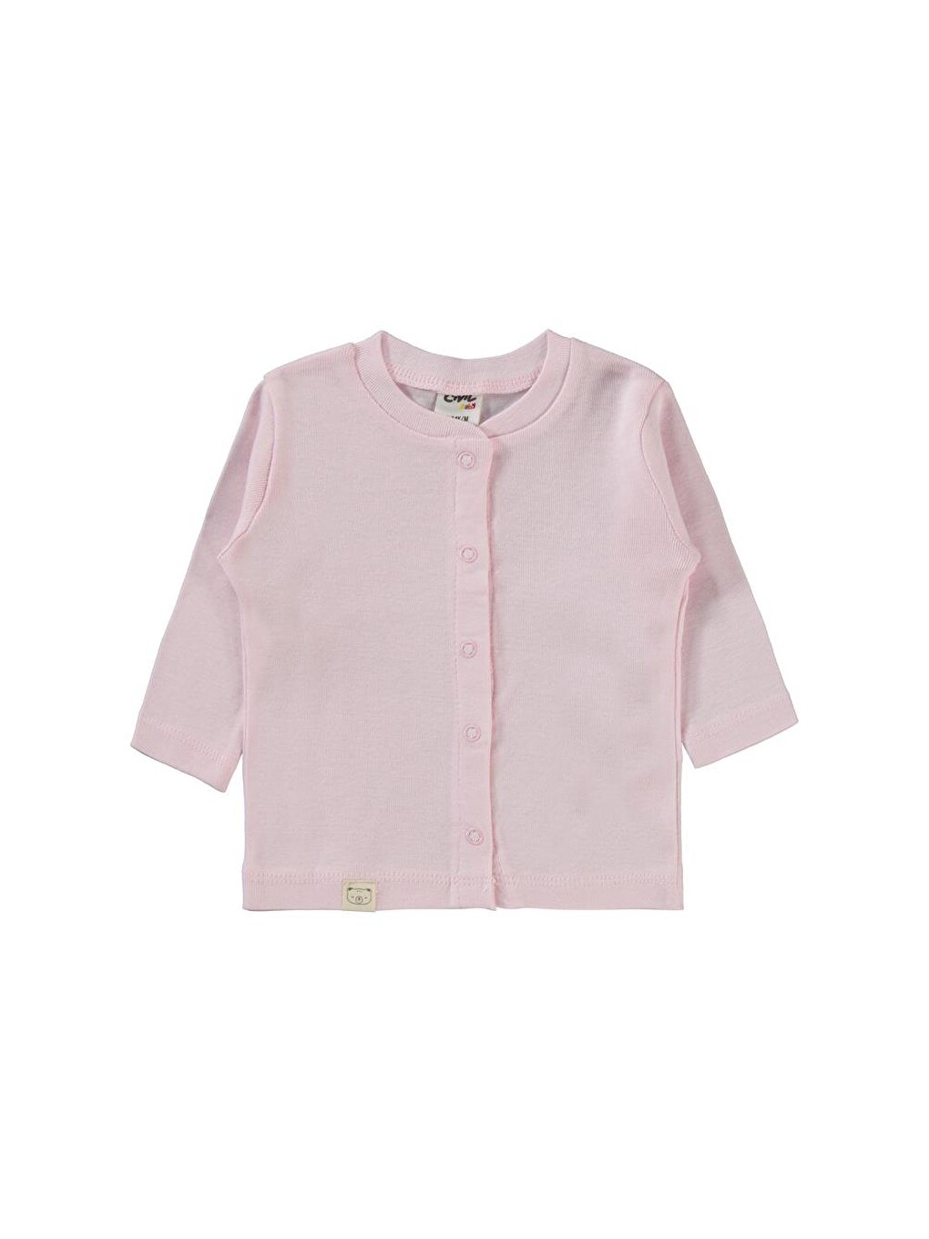 Baby Düz 1-6 Ay Pijama Takımı - Pembe 3-6 Ay-1