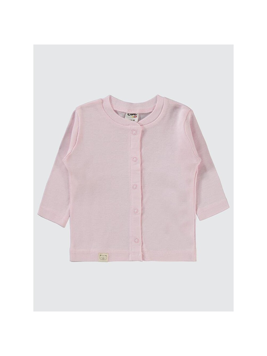 Baby Düz 1-6 Ay Pijama Takımı - Pembe 3-6 Ay-7