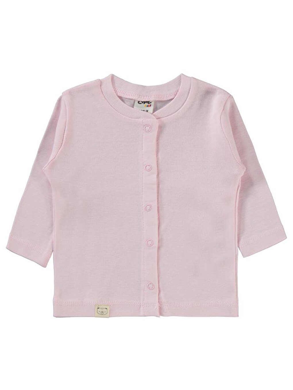 Baby Düz 1-6 Ay Pijama Takımı - Pembe 3-6 Ay-8