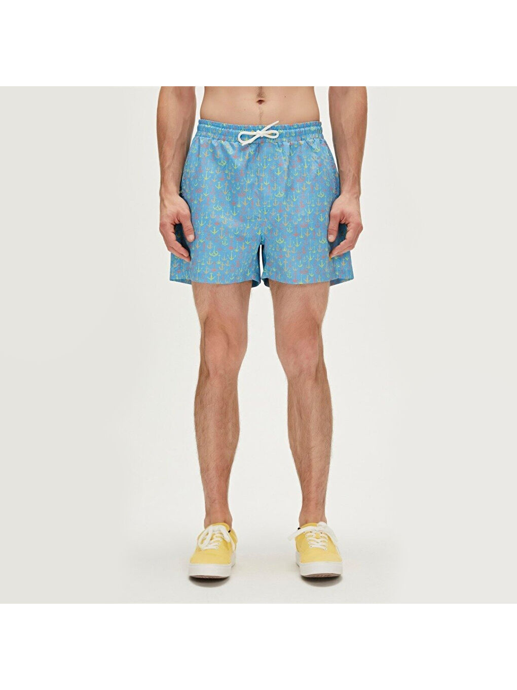 Anchor Erkek Mavi Mayoşort-2
