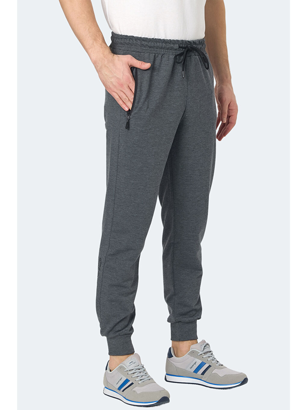 NEAL KTN Erkek Eşofman Altı Koyu Gri-2